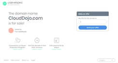 Desktop Screenshot of clouddojo.com